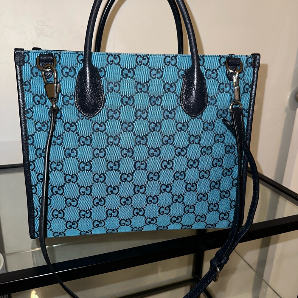 Gucci Canvas Tote - image 4